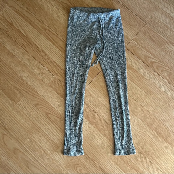 Fashion Nova Gray Ribbed Lounge Wear Set Small - Picture 15 of 16